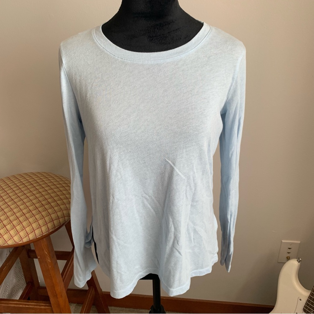 Beyond Yoga Light Blue Long Sleeve Top